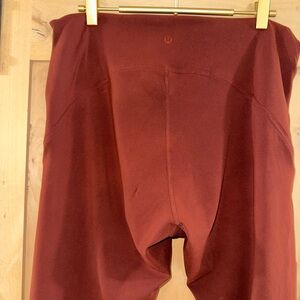 Rust lululemon leggings